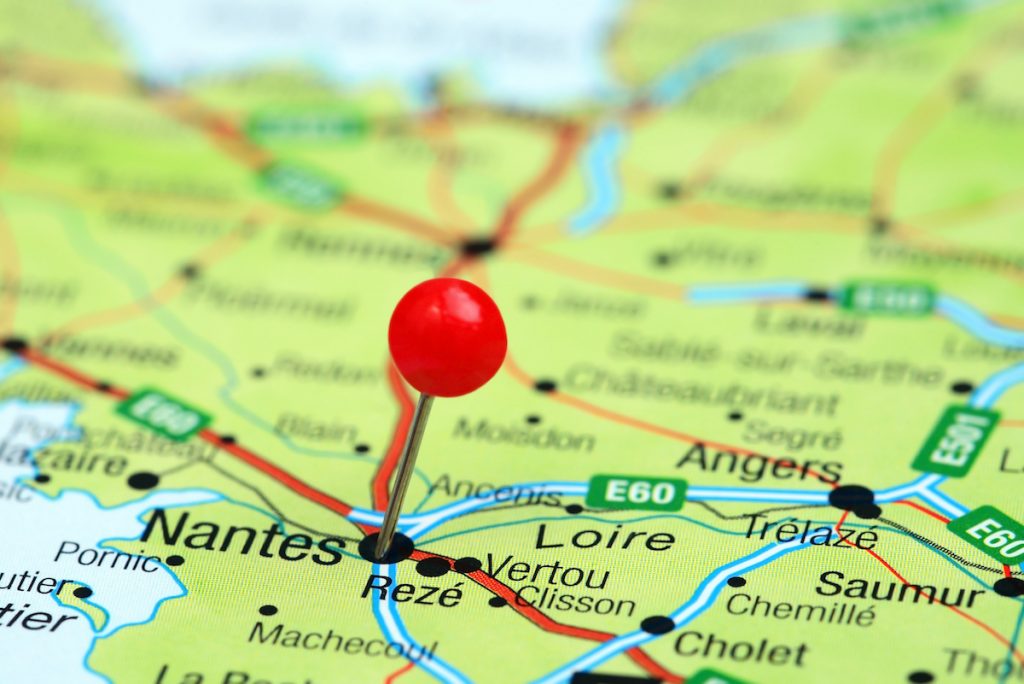 Pays Nantais (Nantes) is located in the western Loire Valley. 